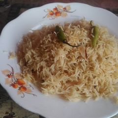 A picture of Coconut milk pulao.