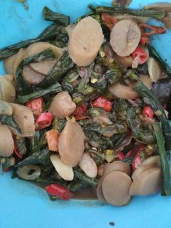 Foto resep Tumis Genjer terasi pedas