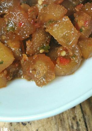 Foto resep Oseng QQL Terbaeq 😅 (kikil pedas)