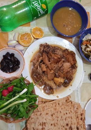 عکسی از دستور کله پاچه خوش مزه