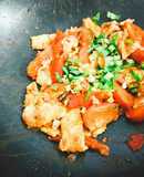 Trứng chiên sốt cà chua