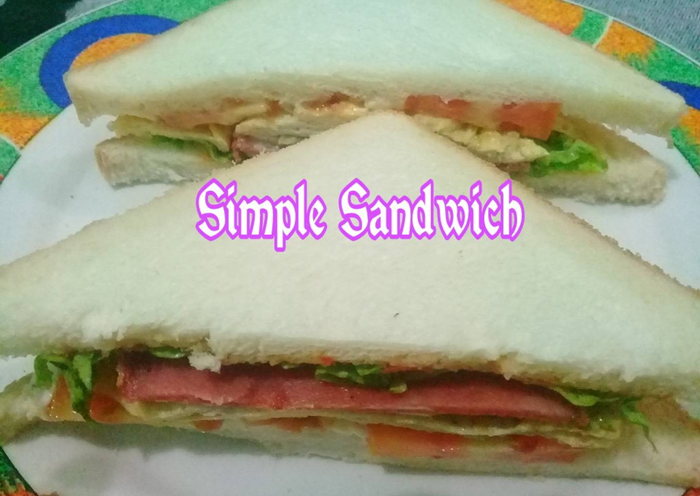 Simple Sandwich