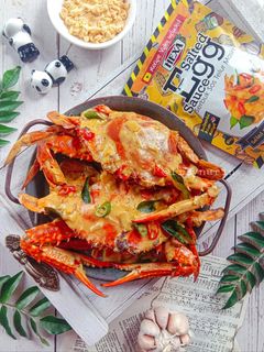 Gambar Ketam telur masin