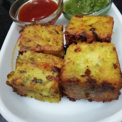 A picture of Besan aur Matar ke Sholay.