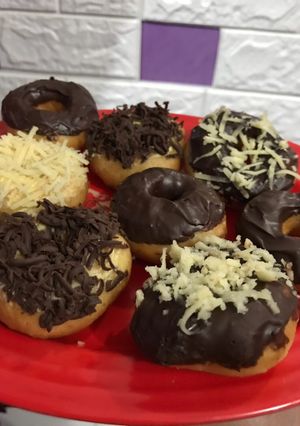 Foto resep Donat kentang maizena empuk🍩🍩