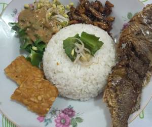 Mudahnya Memasak Nasi pecel lauk lengkap Mantul Banget Mudahnya Memasak Nasi pecel lauk lengkap Mantul Banget