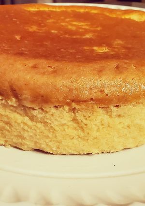 Una foto de Pastel casero de queso