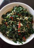 Tumis Daun Pepaya Singkong