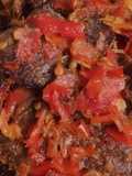 Dendeng balado empuk