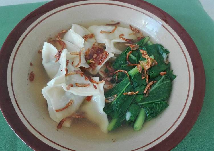 Langkah Mudah untuk Membuat Resep Membuat Wonton Soup Ayam, Makanan ala Thailand, Bisa Manjain Lidah