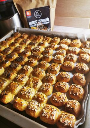 Túrós-sajtos falatkák gluténmentes IR barát recept fotója