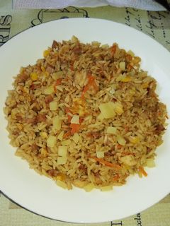 Una foto de Arroz frito