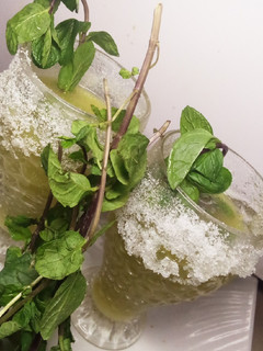 A picture of Agwaluma mocktail.