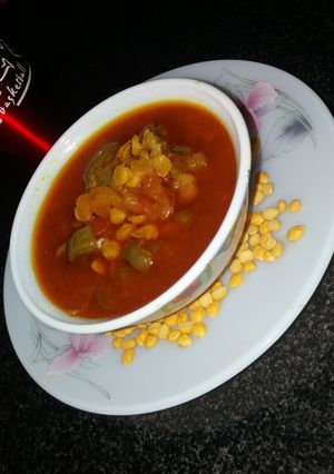 A picture of Turai chana daal recipe.