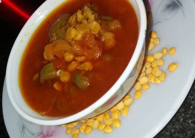 Turai chana daal recipe