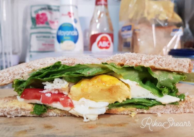 Resep: saat makan malam12. Sandwich (Western)