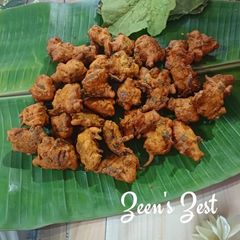 A picture of Bottle Gourd Leaf Fritters.