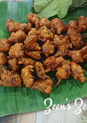 A picture of Bottle Gourd Leaf Fritters.