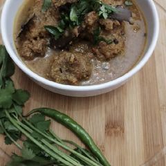 A picture of Lauki ke kofte.