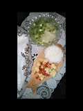 Tahu Cabe Garam & Sup Tahu sederhana