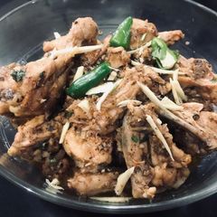 A picture of Peshawari Karahi.