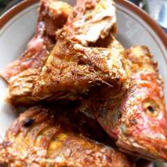 รูปของ Lalapan Ikan Kakap Goreng