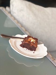 Una foto de Brownie keto- o fit