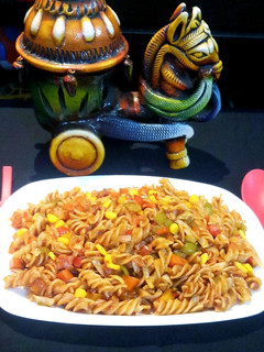 वेजिटेबल पास्ता (vegetable pasta recipe in Hindi) रेसिपी मुख्य फोटो