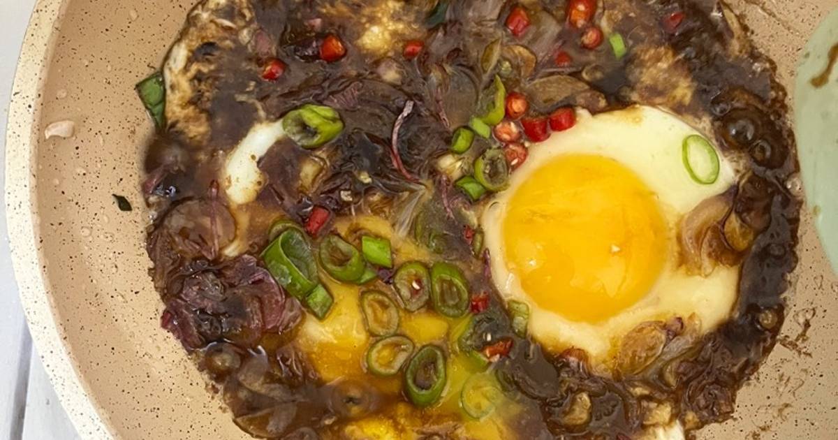 Resep Telur Kecap Super Gampang No Amis Favorit Bunda