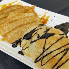 A picture of Eggless Banana pancake.