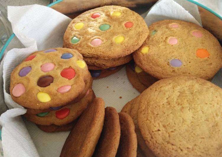 How to Make Super Quick Homemade Smarties Cookies 🍪 (aka M&amp;M cookies)