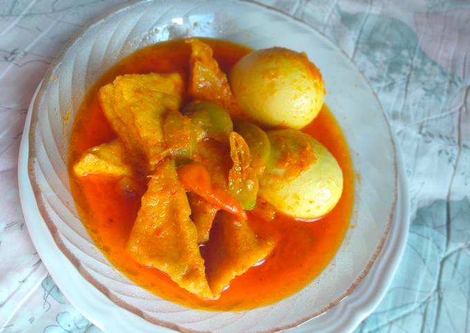 Gulai Tahu Telur