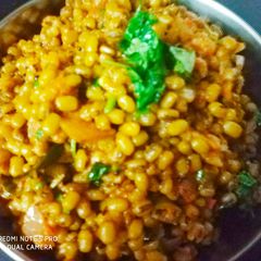A picture of Green moong ki sabji # moong.