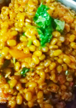 A picture of Green moong ki sabji # moong.