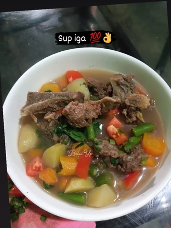 Langkah Mudah untuk Membikin Resep Sup iga tanpa di tumis yang  Bikin Ketagihan Anti Ribet, Lezat