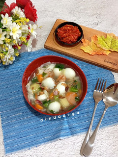Foto resep Sayur Sop Telur Puyuh