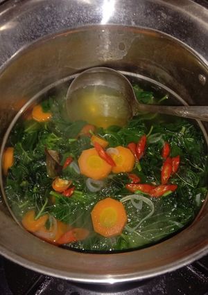 Foto resep Sayur bayam