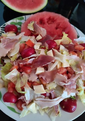 Une photo de Salade composée