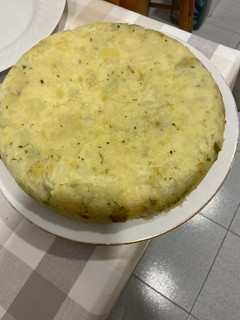 Una foto de Tortilla rellena de carne picada
