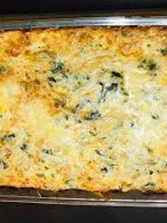 Una foto de Budín de cebolla con papas al romero