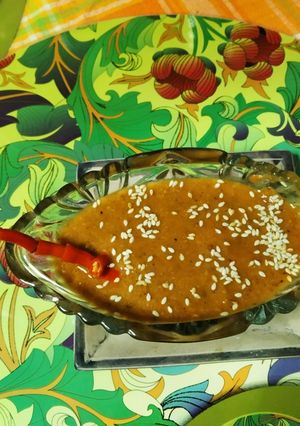 A picture of Hot and chilli dip.