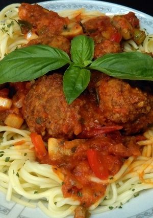 Olasz húsgombóc 🍝 recept fotója
