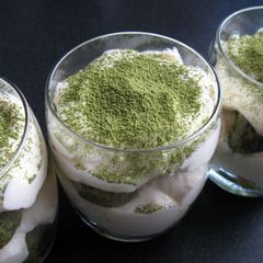 A picture of Matcha Tiramisu Dessert.