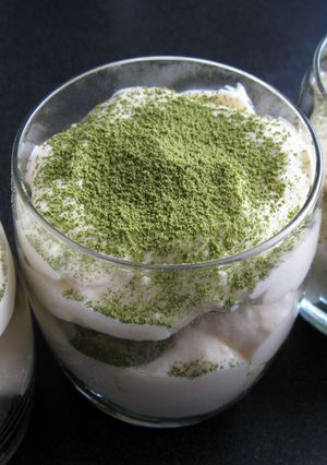 A picture of Matcha Tiramisu Dessert.