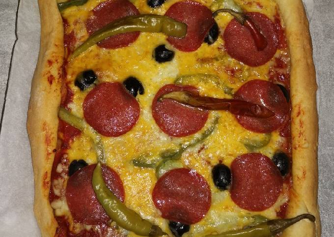 Einfacher Pizzateig Rezept von Sissy - Cookpad