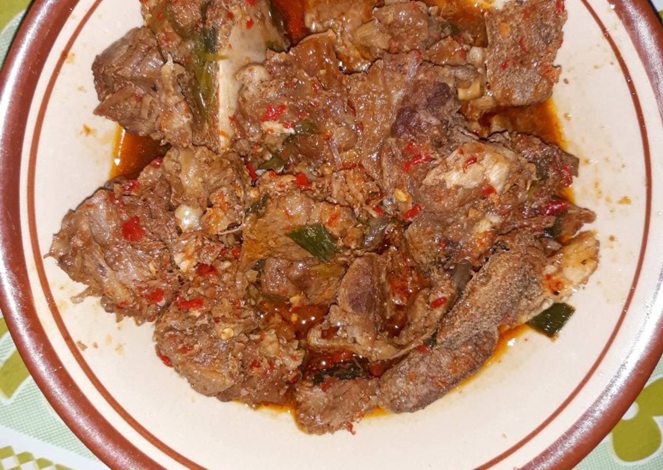 Daging sapi enak