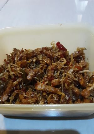Foto resep Kering teri tempe