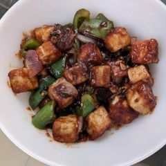 A picture of Chilli Paneer.
