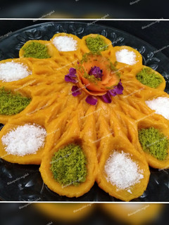 عکسی از دستور حلوای هویج 🥕