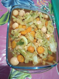 Foto resep Capjay kuah